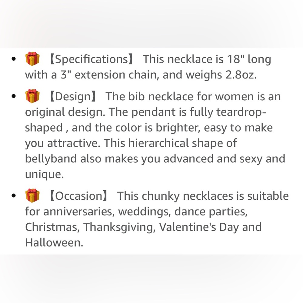Ladies, white bubble necklace and matching earrings - Picture 6 of 6
